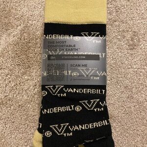 Vanderbilt Black and Gold Socks
